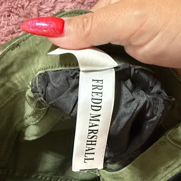 Marshall Boys Olive Green Stretch Jeans - Picture 2 of 7